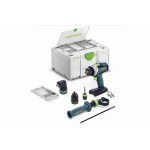 Perceuse visseuse  percussion sans fil tpc 18 / 4 i - basic - set quadrive - festool - 577625