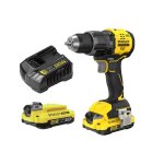Perceuse visseuse � percussion stanley fatmax sfmcd716d2t - qw 18v brushless 2x2ah