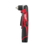 Perceuse visseuse  renvoi d'angle 12v, 2ah - c12 rad - 202b milwaukee -