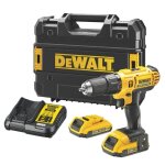 Perceuse visseuse sans fil 12v 2x2ah - dcd701d2 - qw dewalt