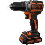 Perceuse visseuse sans fil 18v black & decker bl186k 1. 5ah