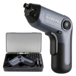 Perceuse visseuse sans fil 6nm 3, 6v workpro, visseuse devisseuse excentrique avec 21 embouts, barre ...