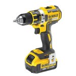 Perceuse visseuse sans fil dewalt compact 18v 4. 0ah li - ion sans charbon - dcd790m2