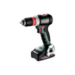 Perceuse - visseuse sans fil metabo bs 18 l bl q 613156500 18 v 2 ah li - ion + 2 batteries, brushless, ...