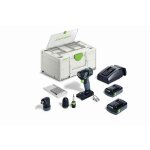 Perceuse - visseuse sans fil txs 18 c 3, 0 - set - festool - avec 2 batteries 18v 3. 0ah - chargeur - ...
