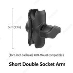 Perche a selfie invisible pour moto et velo, support de guidon pour gopro max hero 11 insta360 one x2 ...
