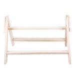 Perchoir en bois pour perroquets, poules et petits oiseaux ¿ jouet durable pour l'entranement et l'exercice ...
