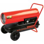 Perel appareil de chauffage d'espace diesel 30 kw rouge ft130c
