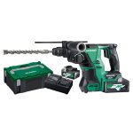Perfo burineur hikoki dh36dma sds - max 18 / 36v 8 / 4ah (2x4ah)