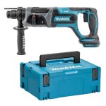 Perforateur burineur makita dhr241zj sds - plus 18 v lxt (sans batterie ni chargeur) + coffret mak - ...