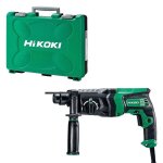 Perforateur hikoki dh26pc2wsz 26mm sds + 830w - 2, 9 joules epta
