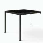 Pergola bioclimatique adossée 3x3 m agadir Pergola bioclimatique adossée 3x3 m agadir