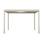 Pergola bioclimatique electrique evora argile - 4 x 3 m - hesp�ride