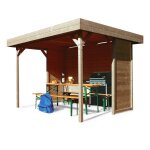 Pergola en bois stucture de terrasse regensburg