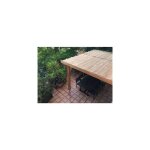 Pergolas independante, 400cmx400cm, bois douglas fran�ais, carport - auvent, abri terrasse