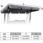 (petit) auvent de remplacement pour balancelle 3 places, housses pour meubles de jardin d'extérieur() ... (petit) auvent de remplacement pour balancelle 3 places, housses pour meubles de jardin d'extérieur() ...