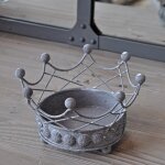 Petit cache pots fleurs couronne 10x16cm Petit cache pots fleurs couronne 10x16cm