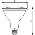 Philips master valeur led par38 13w 927 projecteur 25d - 8719514443303