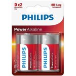 Philips power lr20 pile lr20 (d) alcaline(s) 1. 5 v 2 pc(s)