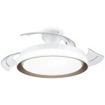 Philips plafonnier ventilateur bliss 35 + 28 w