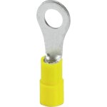 Phoenix contact - 3240029 cosse � oeillet section max. =6 mm du trou=6. 50 mm partiellement isol� jaune ...