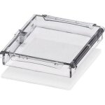 Phoenix contact - couvercle de bo�tier pour rail bc 53, 6 dkl s trans 2896445 polycarbonate transparent ...