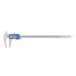 Pied � coulisse digital en inox - 300 mm - avec �cran 40x16 mm wilmart