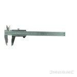 Pied à coulisse à vernier 150 mm silverline 675037 Pied à coulisse à vernier 150 mm silverline 675037