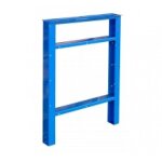 Pied d'�tabli en acier - hauteur r�glable 815 � 910 mm outifrance