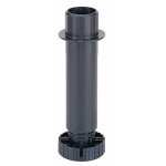 Pied pour meuble de cuisine - r�glable - 450kg - en abs - euro hettich