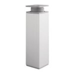 Pied de meuble réglable - aluminium - tube carré 40x40 mm - 100 mm gtv Pied de meuble réglable - aluminium - tube carré 40x40 mm - 100 mm gtv