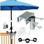 Pied de parasol balcon, support parasol balcon, support parasol balustrade, porte parasol balcon, support ...