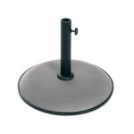 Pied de parasol b�ton gris 25 kg hesp�ride