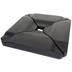 Pied pour parasol dport a pied crois, capacit maximale 80 kg