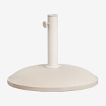 Pied de parasol rond Ø50 cm en b�ton zante tapioca beige