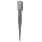Pied de poteau carr� � enfoncer - 90x90 mm - ppjet simpson strong - tie