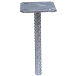 Pied de poteau sur simple platine - à sceller - ppsp90 simpson strong - tie Pied de poteau sur simple platine - à sceller - ppsp90 simpson strong - tie