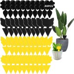 Piges  colle 40 pcs sticky fruit fly plante moustique bug piges intrieur extrieur double face piges ...