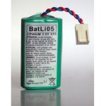 Pile batli05 d'origine 3. 6v 4ah lithium pour alarme