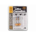 Piles baton rechargeable camelion aa lr06 / hr6 nihm 2000 mah - lot de 2 piles