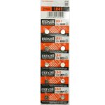Piles bouton alcalines lr41 1. 5v x5 maxell