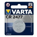 Pile bouton cr 2477 lithium varta 850 mah 3 v 1 pc(s) Pile bouton cr 2477 lithium varta 850 mah 3 v 1 pc(s)