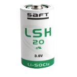 Pile lithium saft lsh20 3. 6v 13ah � li - socl� format d