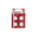 Pile verbatim cr2430 - pile au lithium 3v (pack de 4)