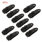 Pince pour auvent de tente, 10 pi�ces, camping en plein air, randonn�e, canop�e, clip en toile, pince ...
