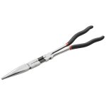 Pince à bec demi - ronds extra longues à double articulation facom 185. 34l Pince à bec demi - ronds extra longues à double articulation facom 185. 34l