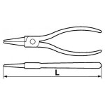 Pince circlips exterieure droite 3 - 10 mm sam - 195 - 10a