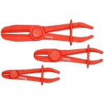 Pince à collier avec gaine flexible yato 3 pcs Pince à collier avec gaine flexible yato 3 pcs