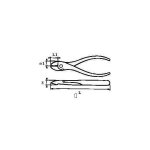 Pince coupante diagonale electricien 1000v ressort 160 mm sam - 234 - r16g