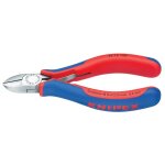 Pince coupante de c�t� pour l��lectronique Ø0, 4 - 2, 5 knipex 76 12 125